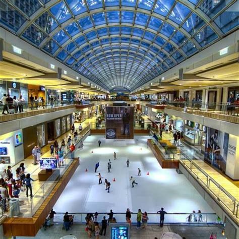 mall with ice skating rink near me